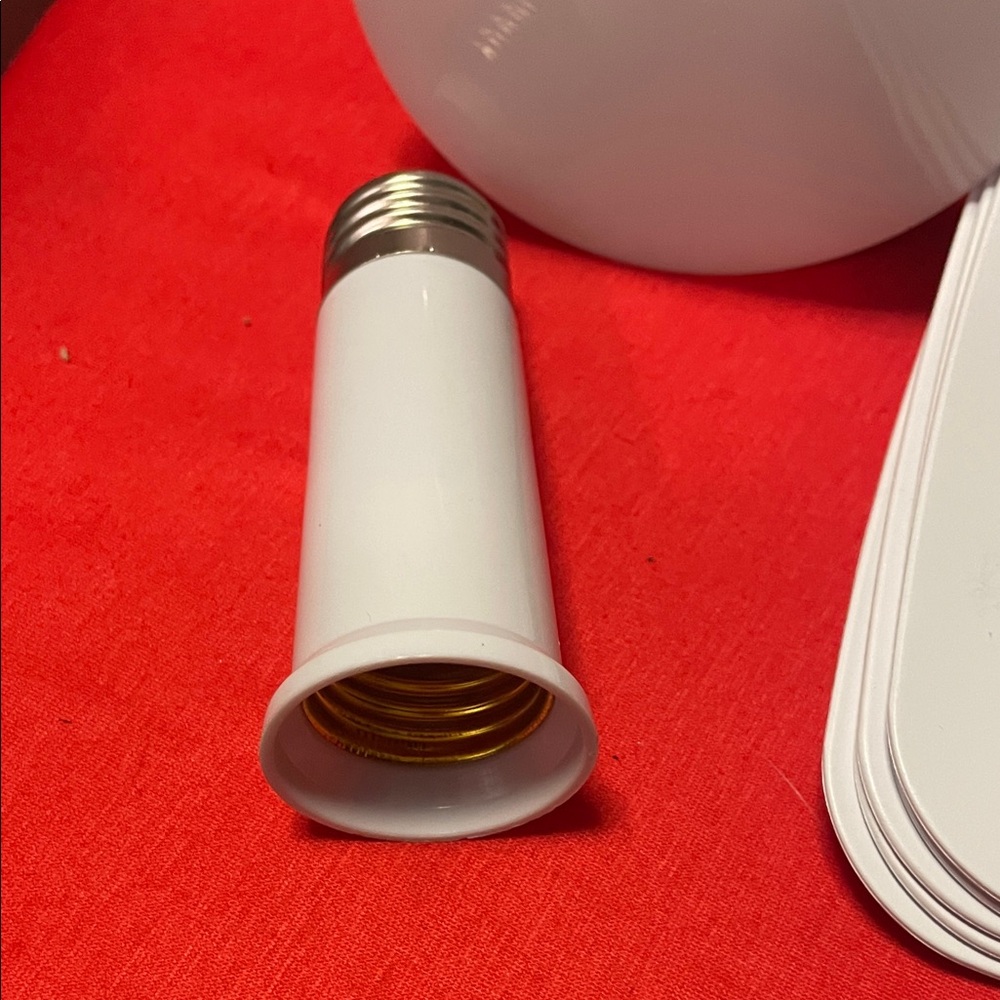 White Ceiling Fan with Remote Control - Picture 3 of 7